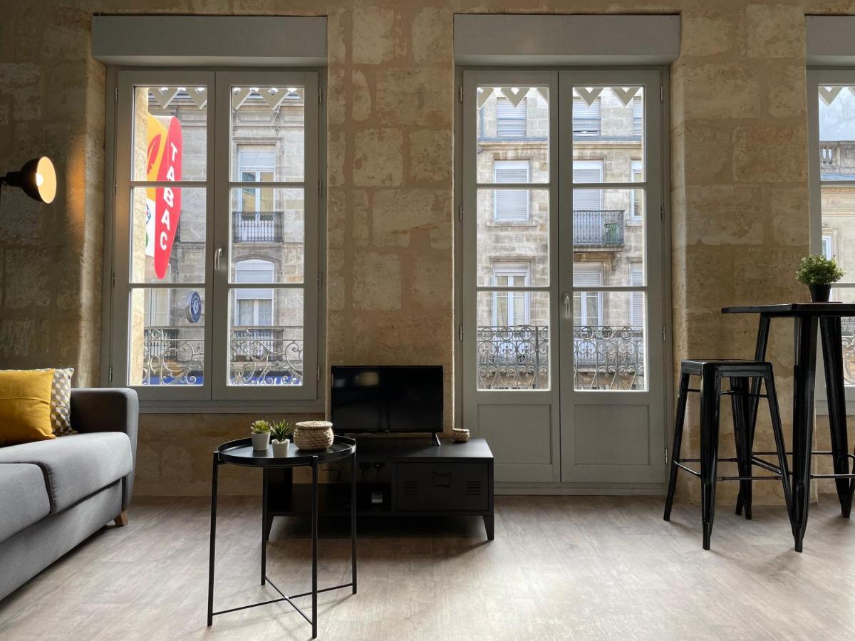 Magnifique Appartement Pour 2 Avec Climatisation Et Belle Pierre Bordelaise Bordeaux Exteriör bild
