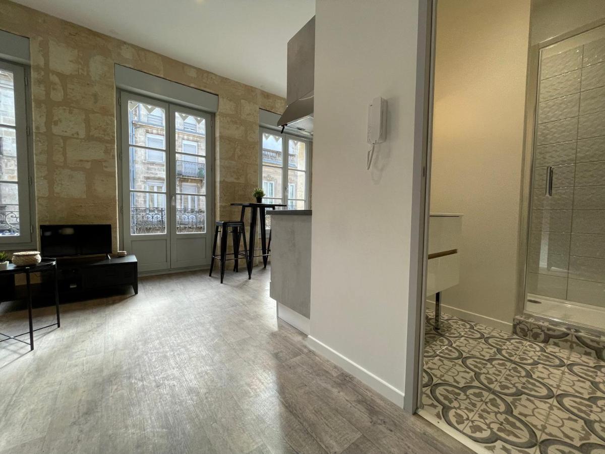 Magnifique Appartement Pour 2 Avec Climatisation Et Belle Pierre Bordelaise Bordeaux Exteriör bild