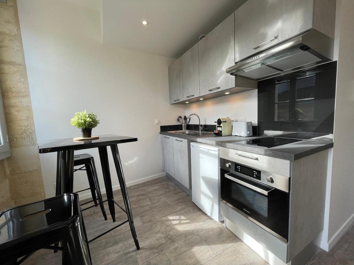 Magnifique Appartement Pour 2 Avec Climatisation Et Belle Pierre Bordelaise Bordeaux Exteriör bild