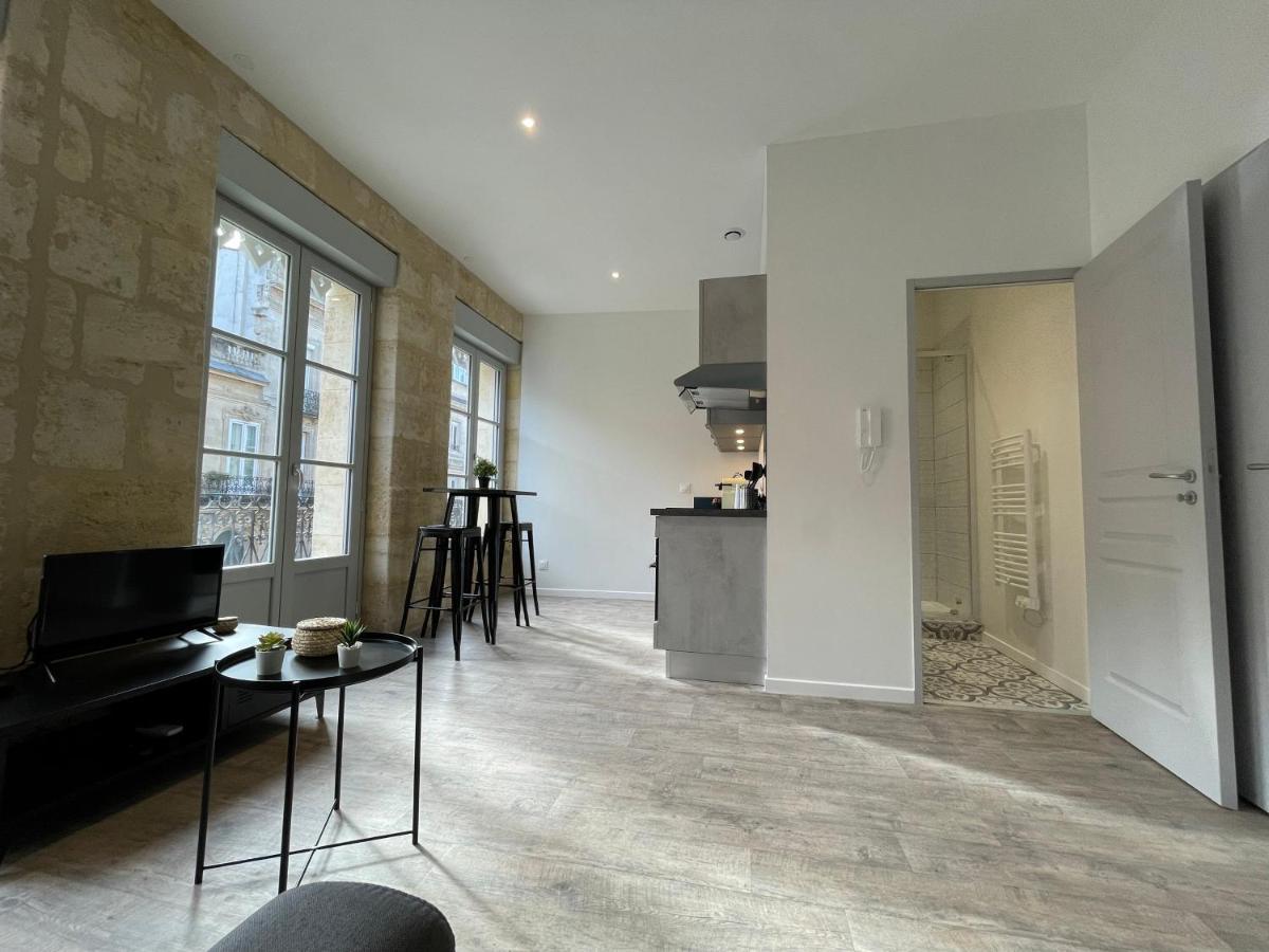 Magnifique Appartement Pour 2 Avec Climatisation Et Belle Pierre Bordelaise Bordeaux Exteriör bild