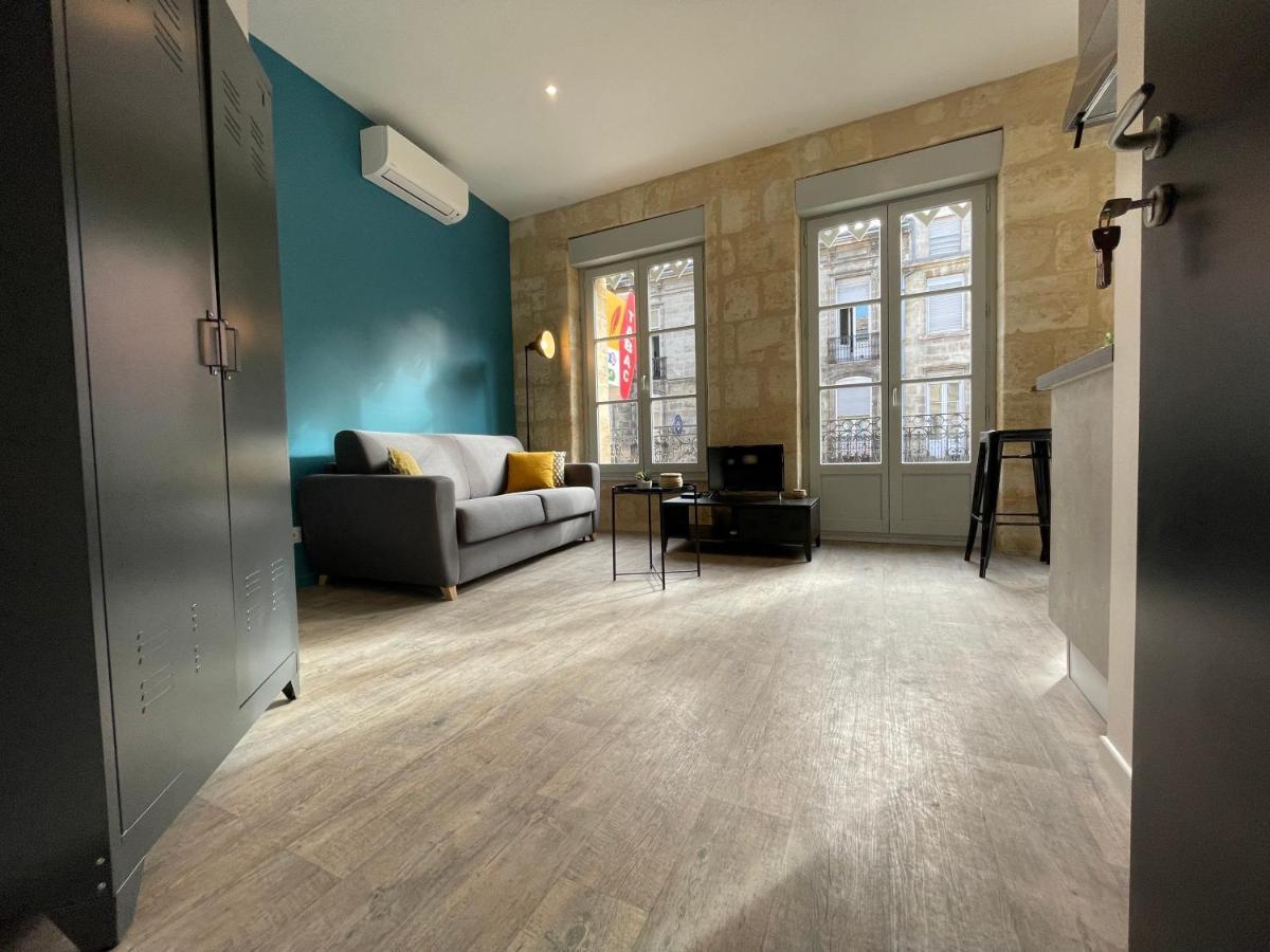Magnifique Appartement Pour 2 Avec Climatisation Et Belle Pierre Bordelaise Bordeaux Exteriör bild