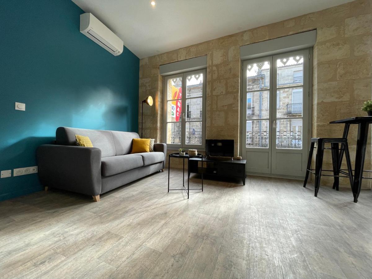 Magnifique Appartement Pour 2 Avec Climatisation Et Belle Pierre Bordelaise Bordeaux Exteriör bild