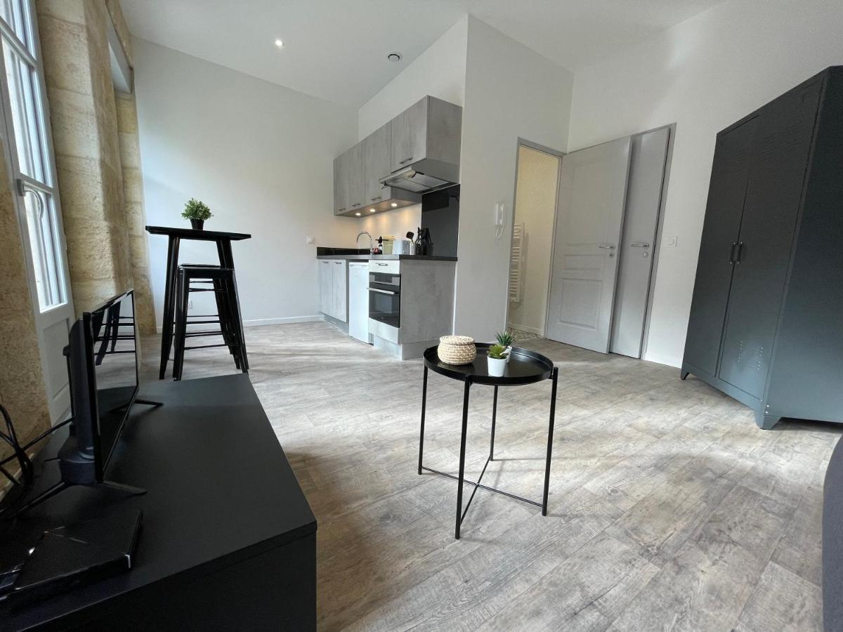Magnifique Appartement Pour 2 Avec Climatisation Et Belle Pierre Bordelaise Bordeaux Exteriör bild