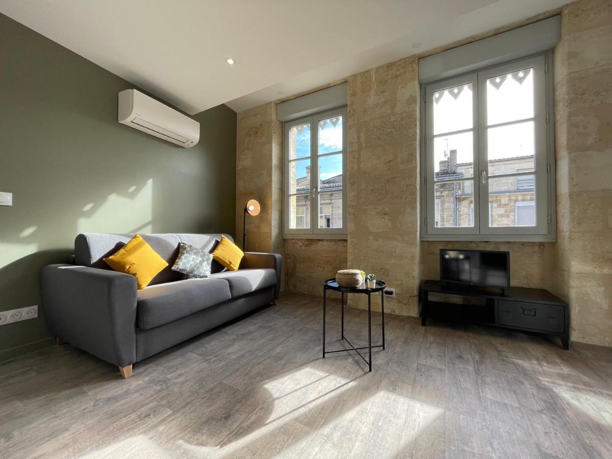 Magnifique Appartement Pour 2 Avec Climatisation Et Belle Pierre Bordelaise Bordeaux Exteriör bild