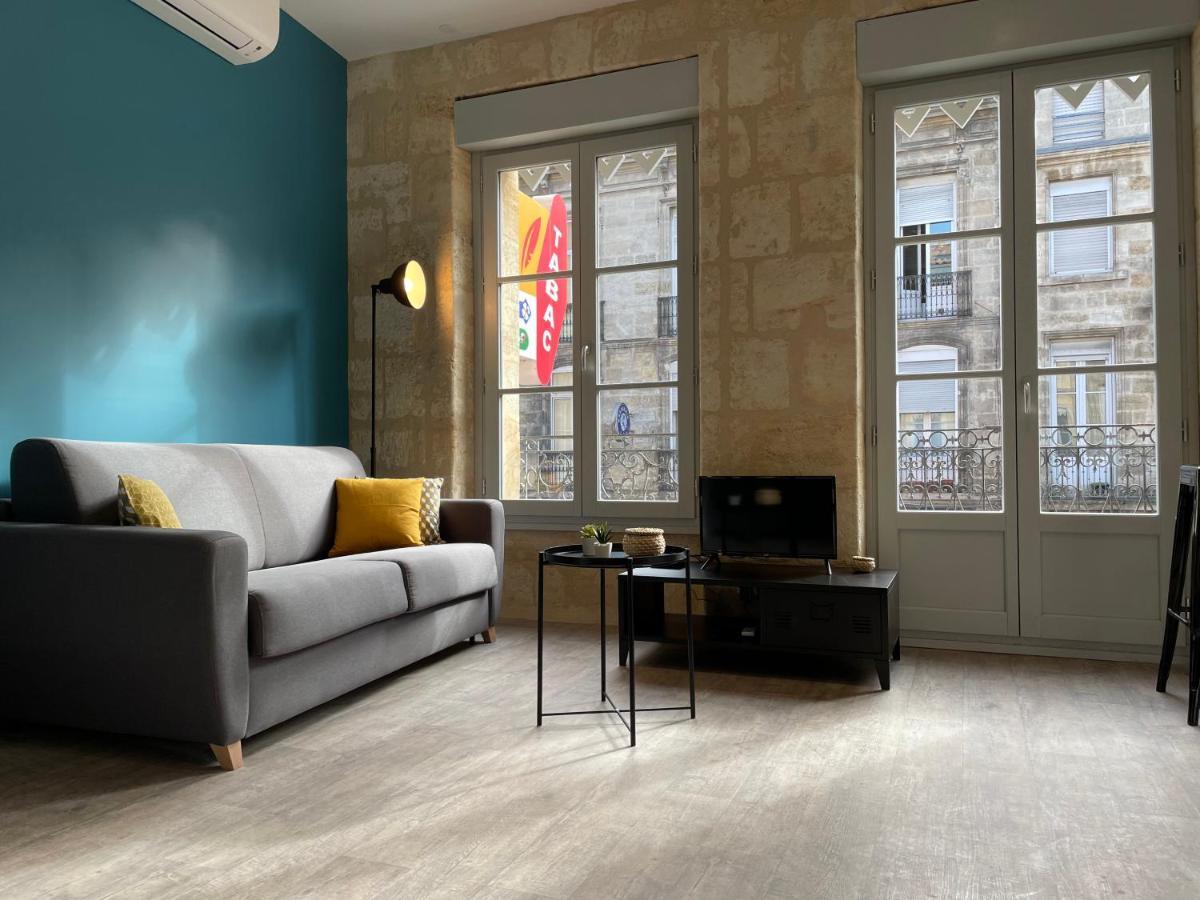 Magnifique Appartement Pour 2 Avec Climatisation Et Belle Pierre Bordelaise Bordeaux Exteriör bild