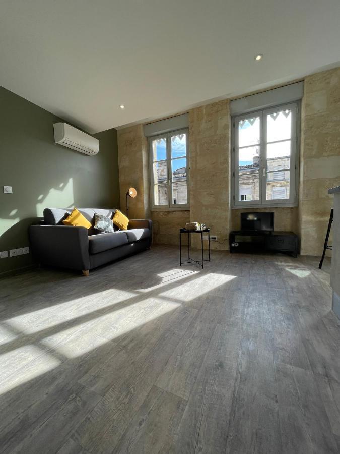 Magnifique Appartement Pour 2 Avec Climatisation Et Belle Pierre Bordelaise Bordeaux Exteriör bild